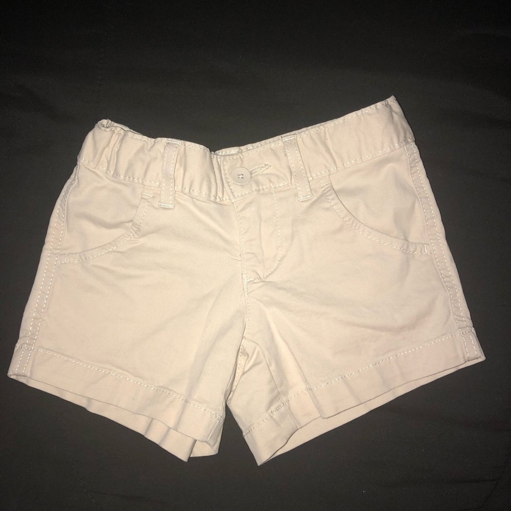Toddler girl Faded Glory tan shorts